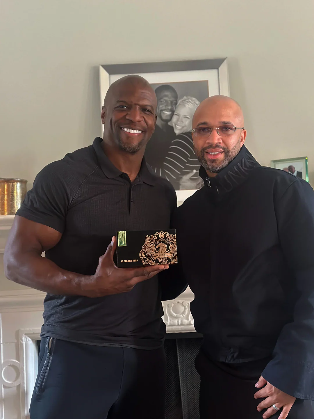 A celebrity guest with The Rose Gold Reserve
