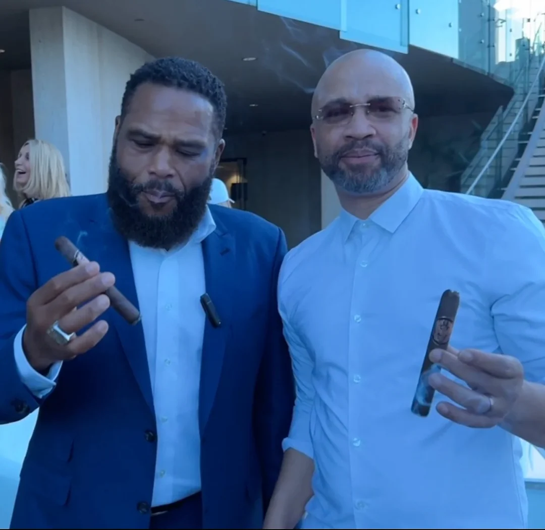 A celebrity guest with The Rose Gold Reserve