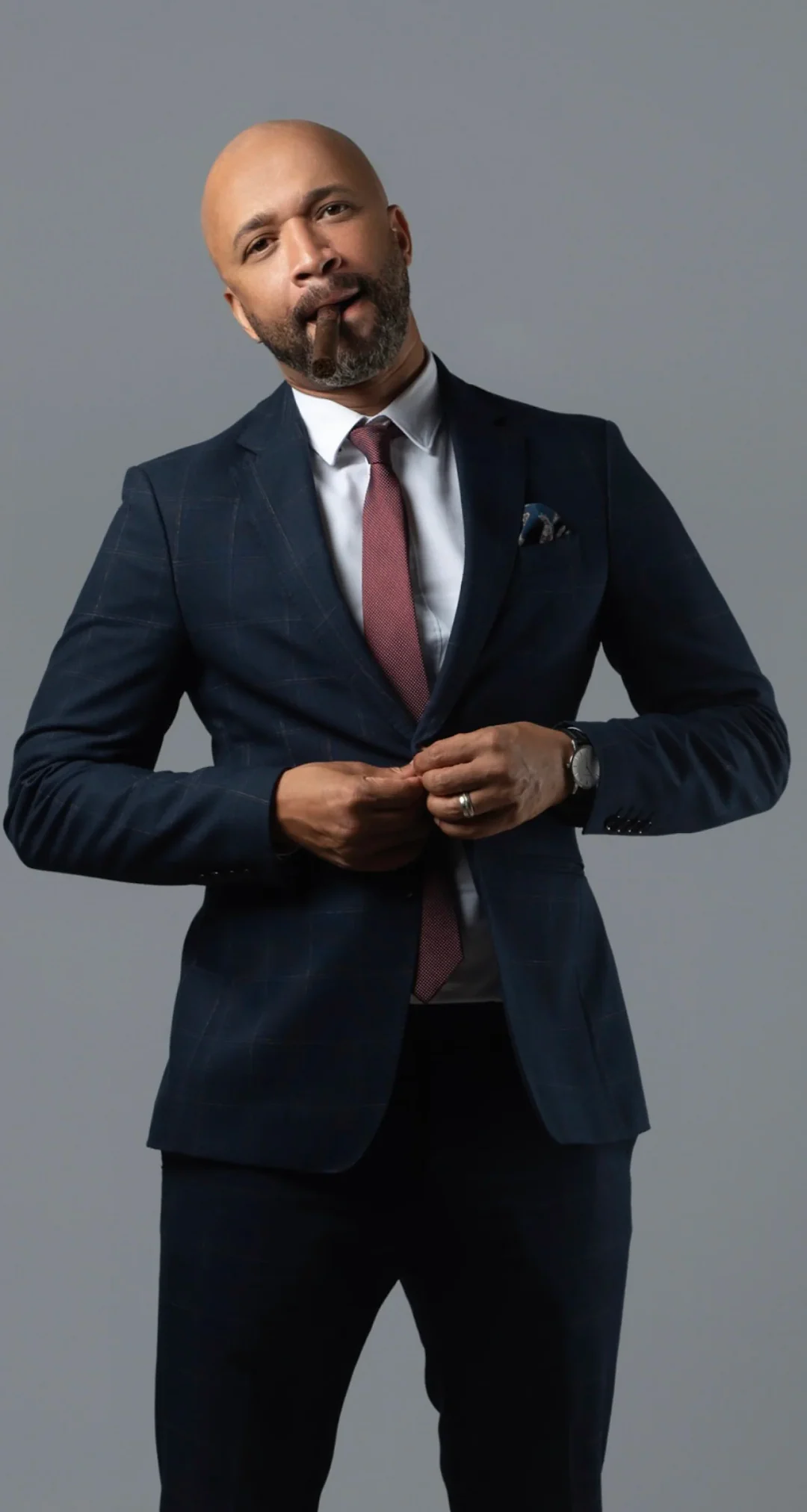 A celebrity guest with The Rose Gold Reserve
